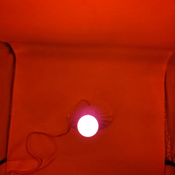 NOMA Vintage Christmas Candles Set of 3 Orange Bulbs 10.5" Electric - Picture 10 of 10